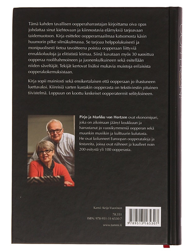 Mentäiskö oopperaan! - Hertzen, Pirjo von - Tietokirjat ja oppaat - 10105354545 - 1