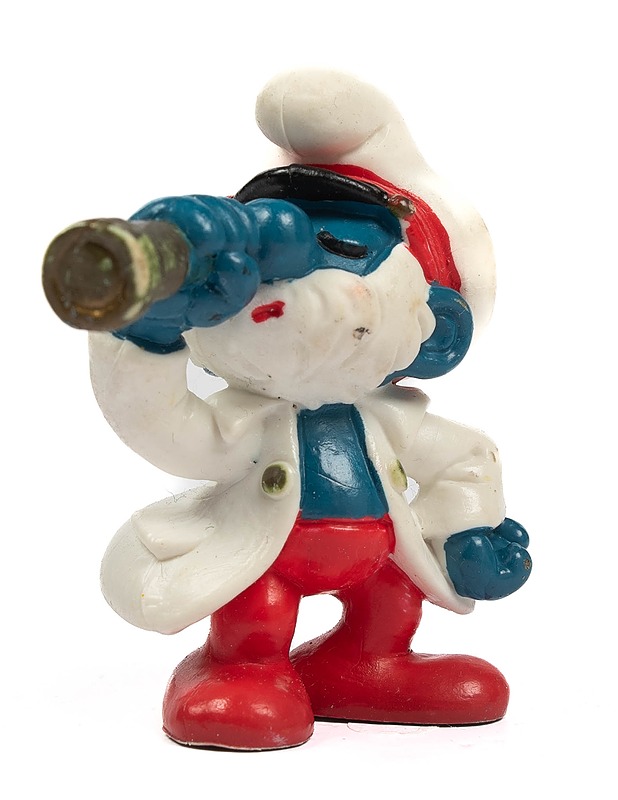 SCHLEICH / PEYO 20141 Papa smurffi merikapteenina figuuri - Lasten lelut - 10105354564 - 0