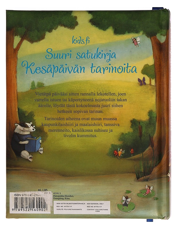 Kesäpäivän tarinoita : suuri satukirja - Sims, Lesley - Lastenkirjat - 10105354566 - 1