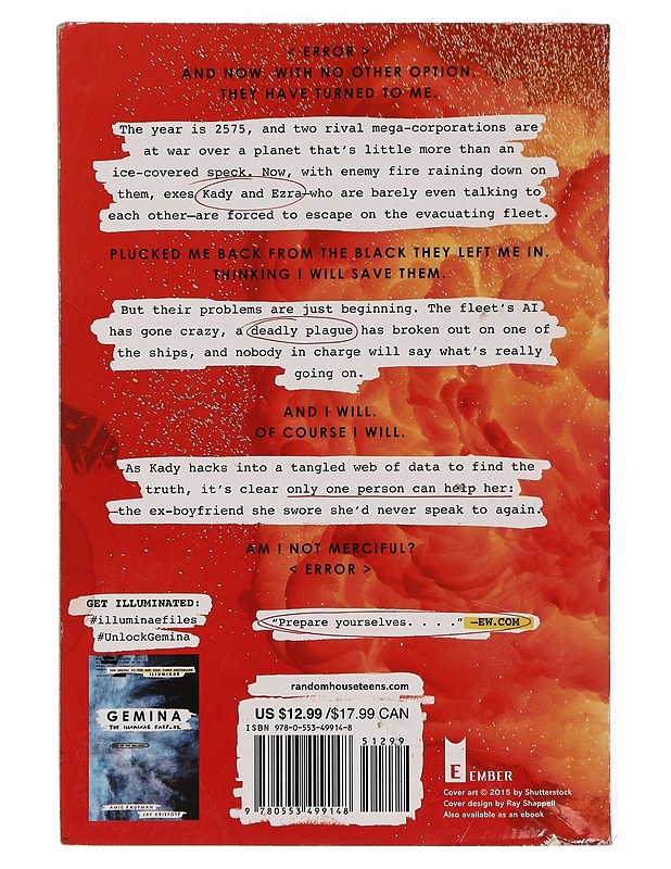 Illuminae - Kaufman, Amie - Fantasia- ja scifi - 10105354680 - 1