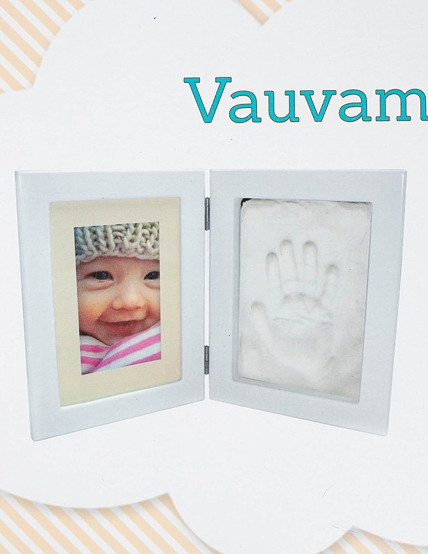 Vauvamuisto kuvakehys ja muotoilumassa - Askartelu - 10105354773 - 2