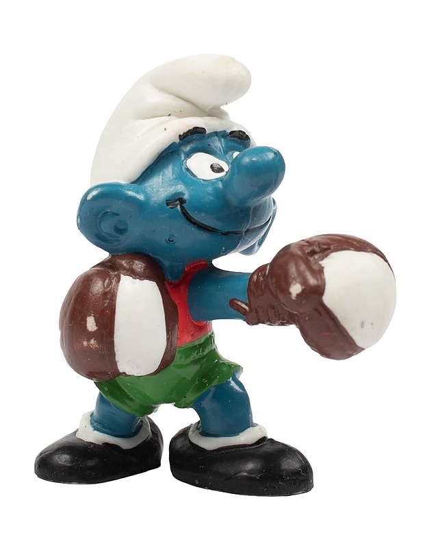 SCHLEICH / PEYO 20419 Nyrkkeilijä-Smurffi figuuri - Lasten lelut - 10105354937 - 0