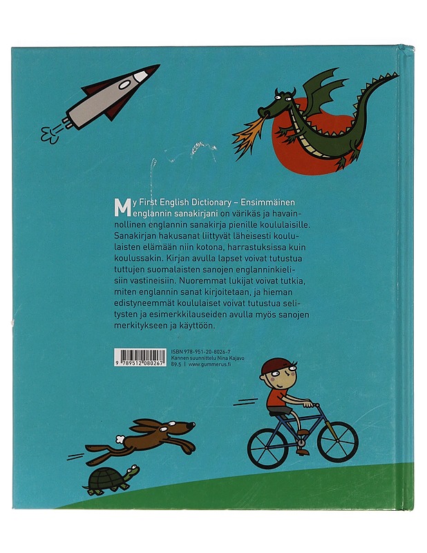 My first English dictionary = Ensimmäinen englannin sanakirjani - Goldsmith, Evelyn - Tietokirjat ja oppaat - 10105354943 - 1