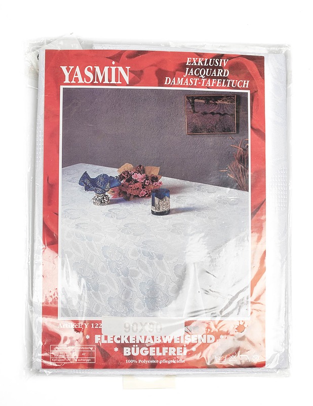 YASMIN pöytäliina 90x90 cm - Pöytäliinat - 10105354983 - 0