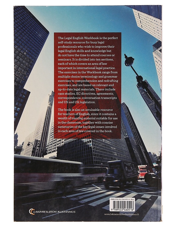 The legal English workbook - Haigh, Rupert - Tietokirjat ja oppaat - 10105355005 - 1