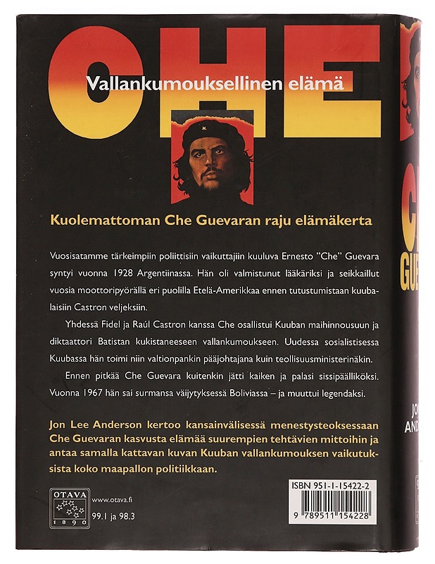 Che - Anderson, Jon Lee - Elämäkerrat ja muistelmat - 10105355016 - 1