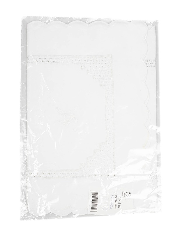 Pitsikoristeinen pöytäliina, 35x90 cm - Pöytäliinat - 10105355070 - 1