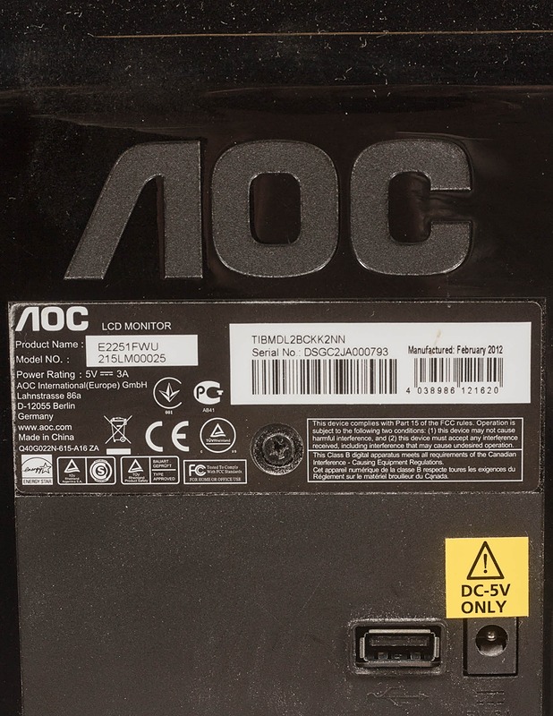 AOC E2251FWU Näyttö, 22" - Tietokoneet - 10105355232 - 2