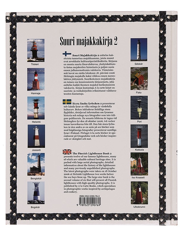 Suuri majakkakirja = Stora finska fyrboken = The Finnish lighthouse book. 2 - Stenros, Manne - Tietokirjat ja oppaat - 10105355244 - 1