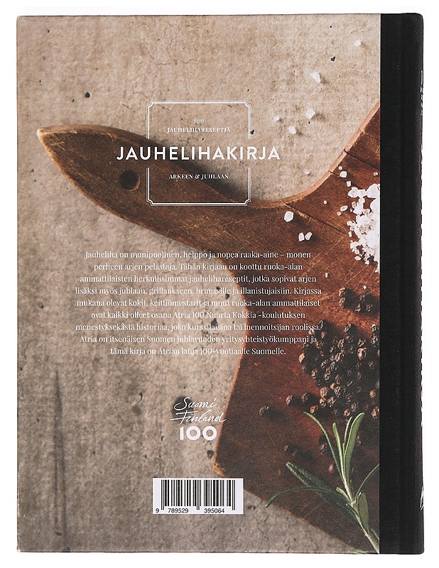 Jauhelihakirja : 100 jauhelihareseptiä arkeen & juhlaan - Nurmi, Alex - Ruokakirjat - 10105355405 - 1