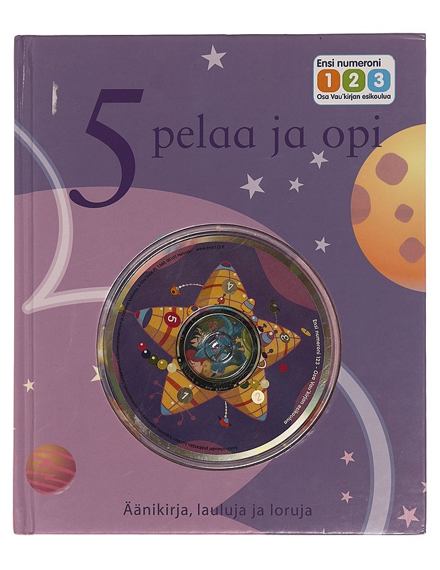 pelaa ja opi 5 ääni kirja , lauluja ja loruja  - Lastenkirjat - 10105355408 - 0