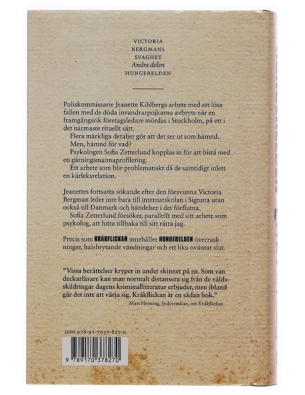 Hungerelden : en kriminaltrilogi - Sund, Erik Axl - Romaanit ja novellit - 10105355439 - 1