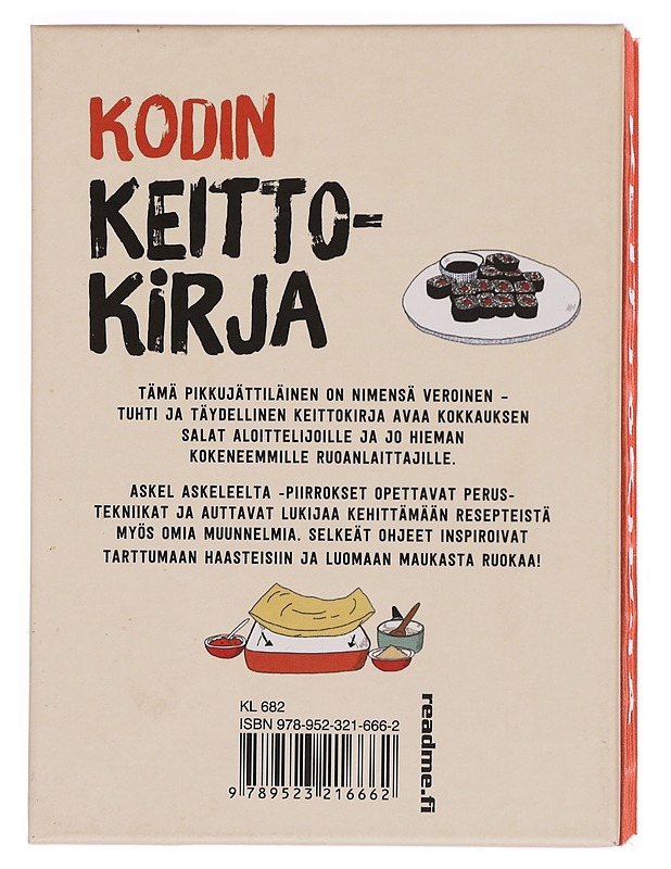 Kodin keittokirja : pikkujättiläinen - Haapasalo, Jade - Ruokakirjat - 10105355463 - 1