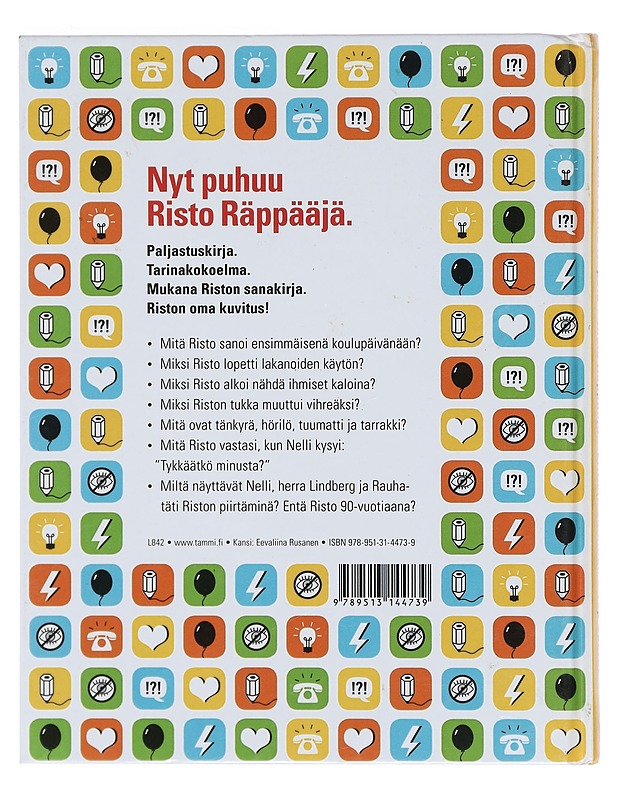 Risto Räppääjä : erittäin salainen - top secret - Nopola, Sinikka - Lastenkirjat - 10105355557 - 1