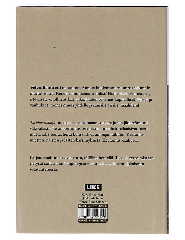 Tarkka-ampuja - Hak, Pavel - Romaanit ja novellit - 10105355589 - 1