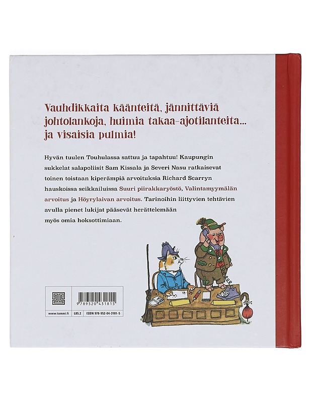 Touhulan salapoliisit : Sam ja Severi seikkailevat - Scarry, Richard - Lastenkirjat - 10105355731 - 1