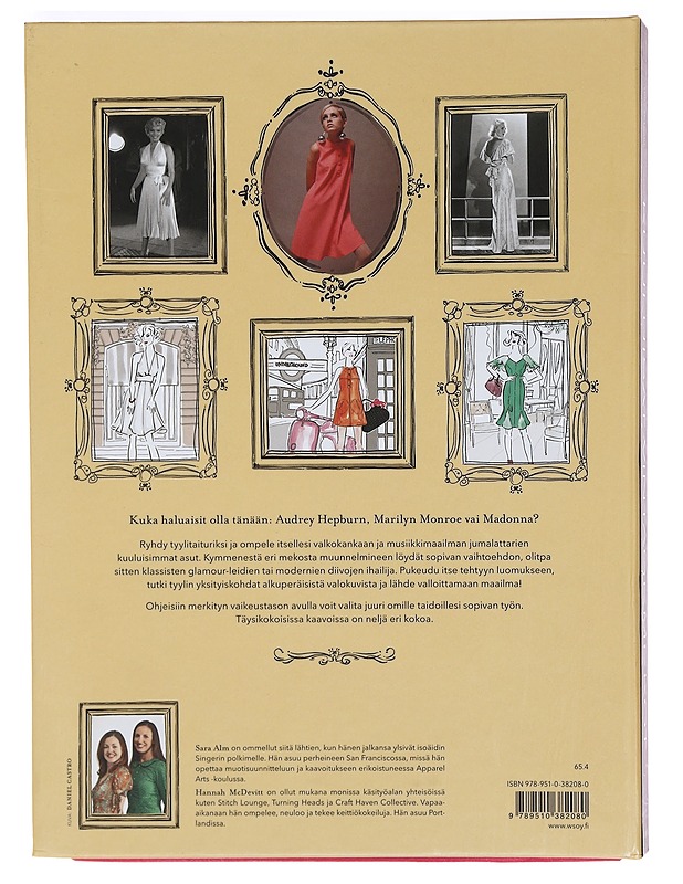 Kuuluisat vintagemekot : 10 kaavaa, 20 mekkoa - Alm, Sara - Tietokirjat ja oppaat - 10105355788 - 1