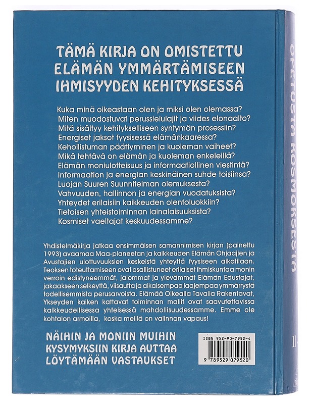 Universaalista opetusta kosmoksesta. Osat 2 ja 3, Yhdistelmäkirja - Riikonen, Kalevi - Tietokirjat ja oppaat - 10105355796 - 1