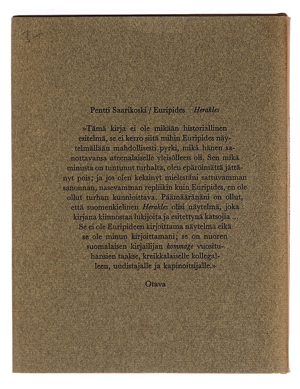 Herakles - Euripides - Kaunokirjallisuus - 10105355821 - 1