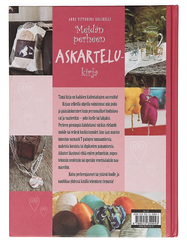 Meidän perheen askartelukirja - Golinelli, Anne Vittorina - Kirja lahjaksi - 10105355870 - 1