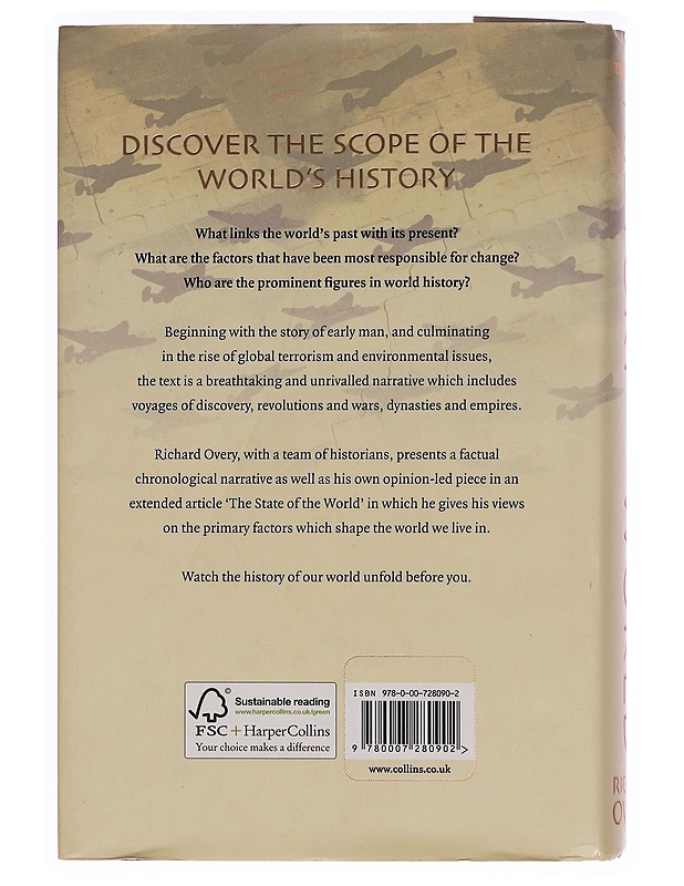 The Times History of the World -  Overy, Richard - Historiakirjat - 10105355886 - 0