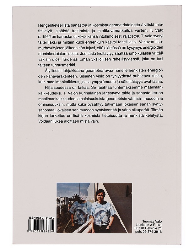 Sisäinen aurinko - Tuomas Valo - Taide- ja kulttuurikirjat - 10105355945 - 1