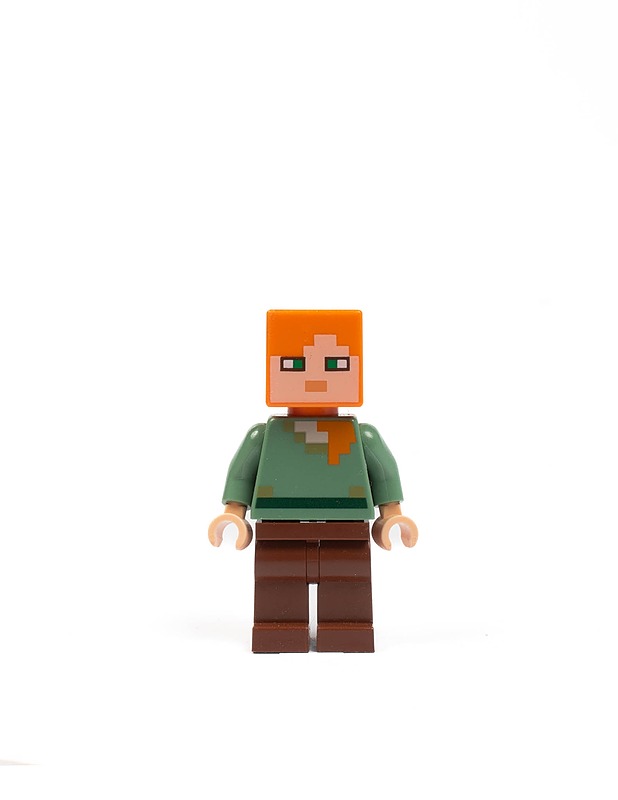 LEGO Minecraft Alex Figuuri - Lasten lelut - 10105355982 - 0