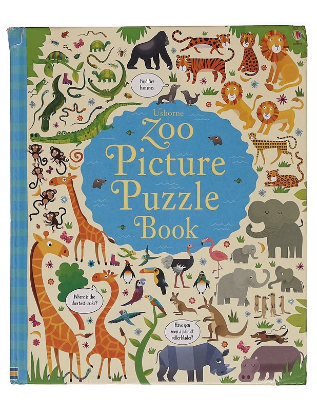 Zoo picture puzzle book - Lastenkirjat - 10105355986 - 0