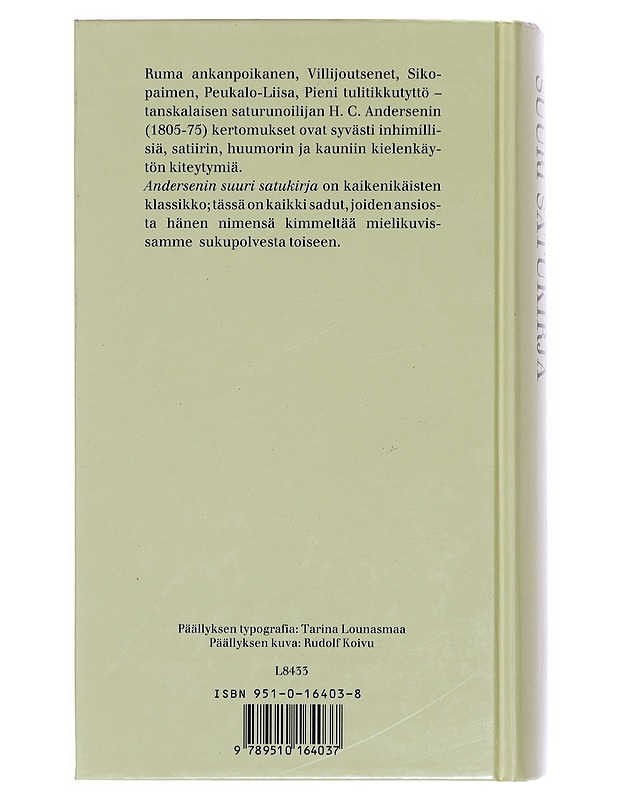 Andersenin suuri satukirja - Andersen, H. C. - Lastenkirjat - 10105355993 - 1