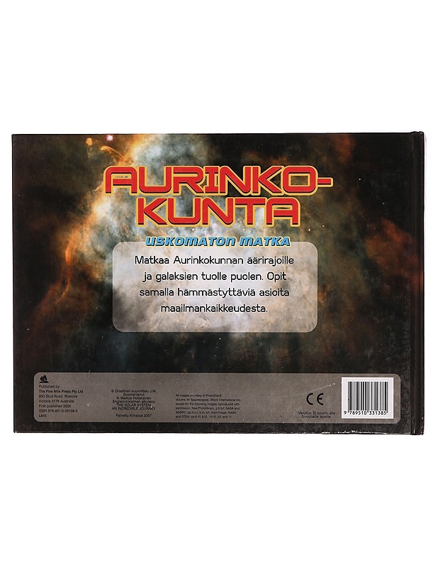 Aurinkokunta : uskomaton matka - Hotakainen, Markus - Tietokirjat ja oppaat - 10105356036 - 1