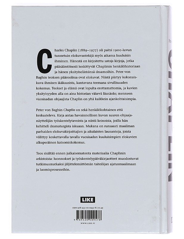Chaplin - Bagh, Peter von - Musiikki- ja elokuvakirjat - 10105356091 - 1
