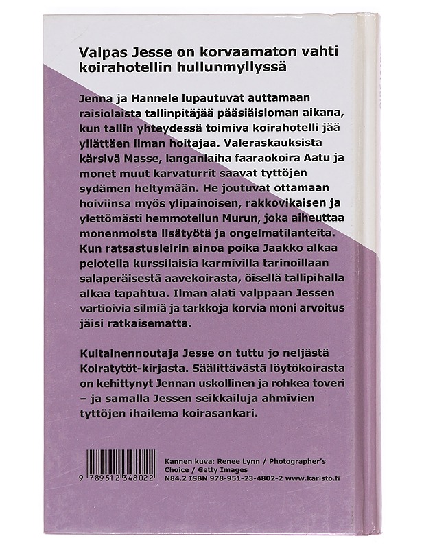 Jesse vahtikoira - Jalo, Merja, Jalo, Marvi - Nuorten kirjat - 10105356149 - 1