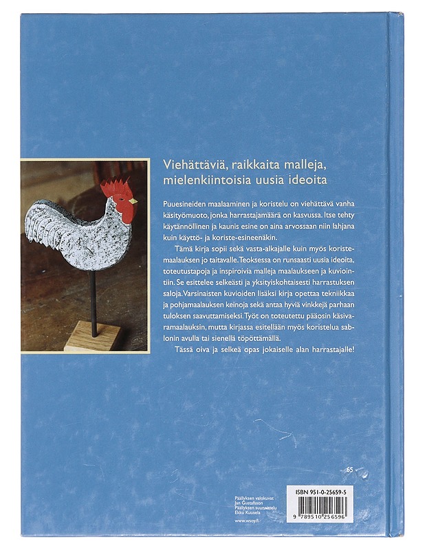 Koristele kauniisti : puuesineiden ja korien koristemaalausopas - Ekeroth-Lind, Margareta - Käsityökirjat - 10105356156 - 1