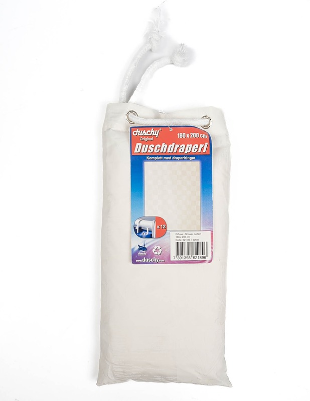 DUSCHY suihkuverho, 180 x 200 cm - Muut kodintekstiilit - 10105356189 - 0