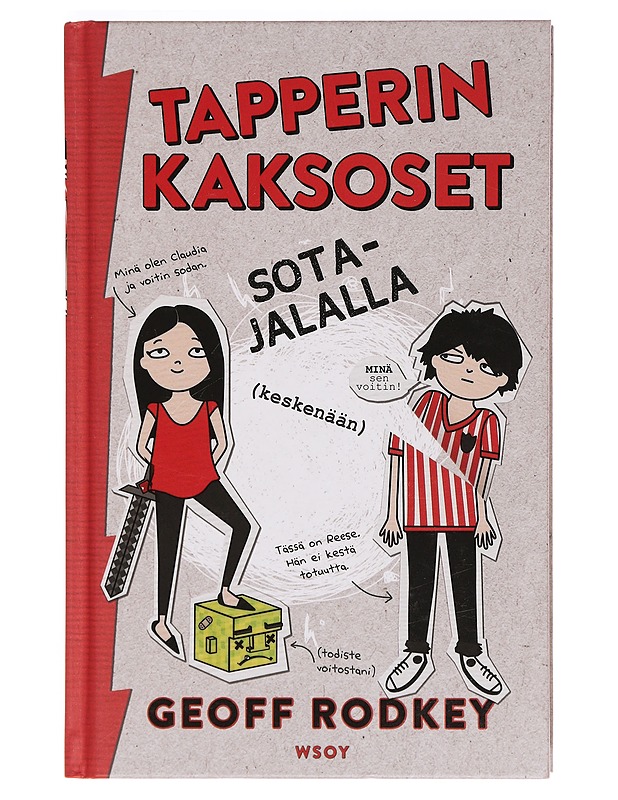 Tapperin kaksoset sotajalalla (keskenään) - Rodkey, Geoff - Nuorten kirjat - 10105356212 - 0