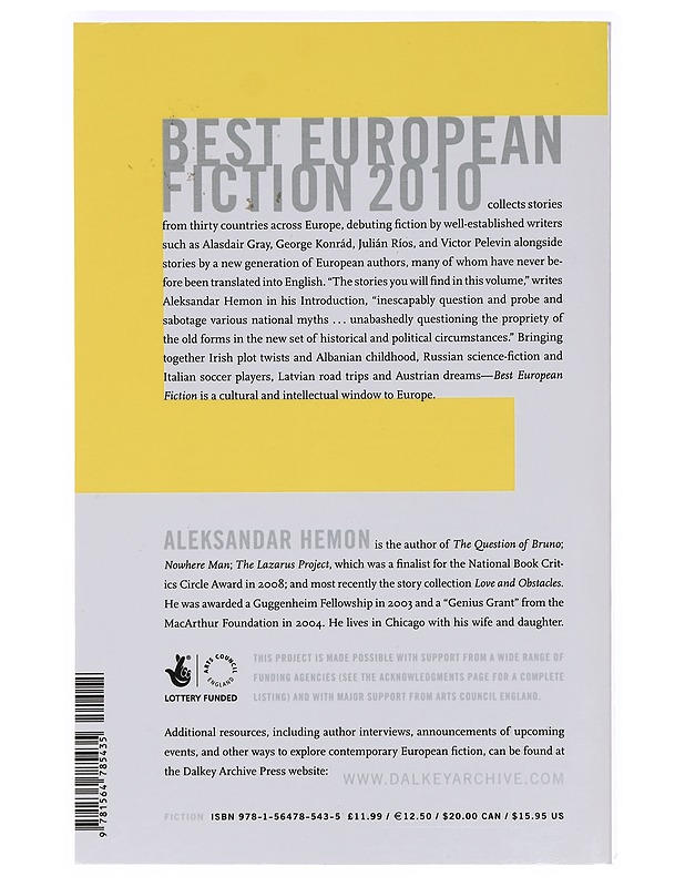 Best European fiction 2010 - Brander, Juhani - Tietokirjat ja oppaat - 10105356216 - 1