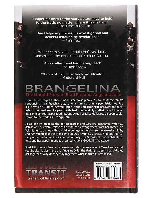 Brangelina: Brad Pitt and Angelina Jolie - Halperin, Ian - Romaanit ja novellit - 10105356305 - 1