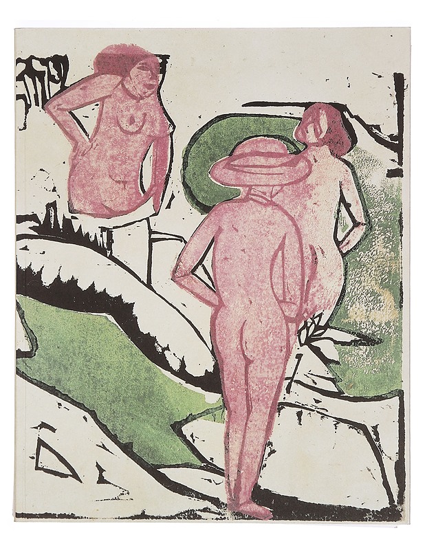 Suomenkielinen tekstiosa näyttelyluetteloon Die Brücke : Zeichnungen, Aquarelle, Druckgraphik aus dem Brücke-Museum Berlin - Brücke - Taide- ja kulttuurikirjat - 10105356527 - 0