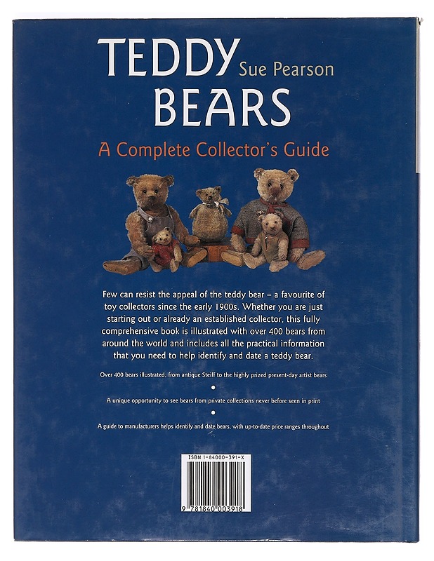 Miller's teddy bears : a complete collectors guide - Sue Pearson - Kirja lahjaksi - 10105356591 - 1