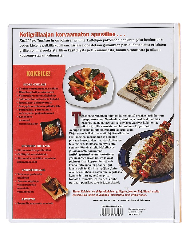 Kaikki grillauksesta - Raichlen, Steven - Ruokakirjat - 10105356631 - 1