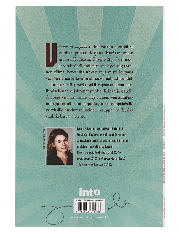 Verkko ja vapaus - Hanna Nikkanen - Tietokirjat ja oppaat - 10105356767 - 1