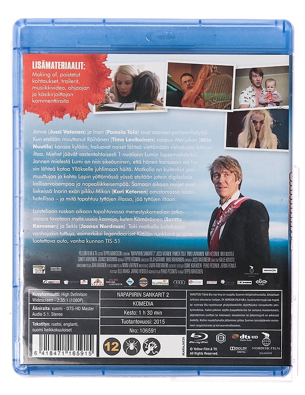 Napapiirin Sankarit 2 - Blu-Ray - Blu-ray-levyt - 10105356870 - 1
