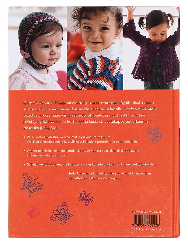 Virkkaa pikkuväelle - Permann, Linda - Tietokirjat ja oppaat - 10105357039 - 1