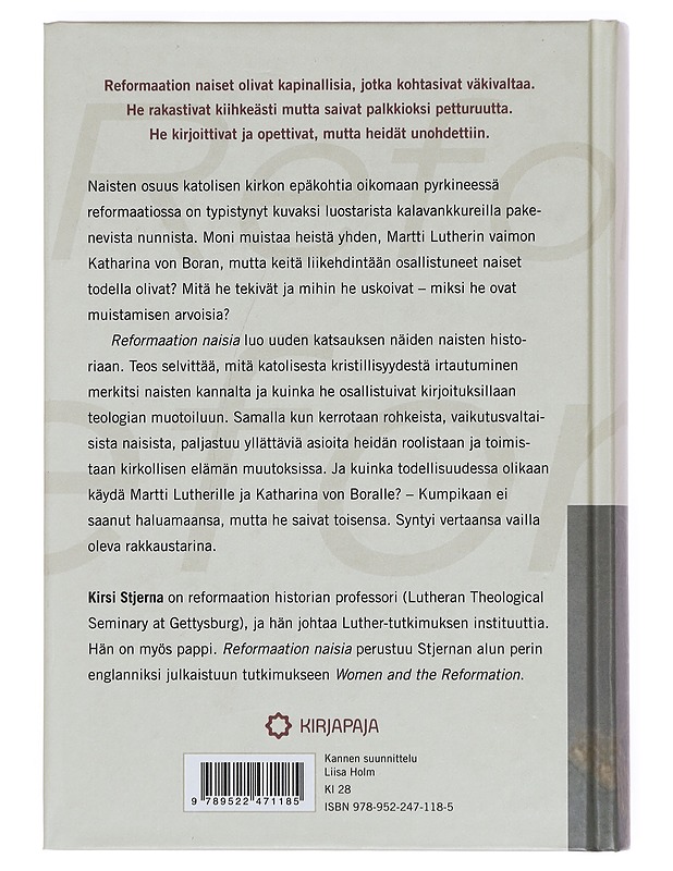 Reformaation naisia - Stjerna, Kirsi - Elämäkerrat ja muistelmat - 10105357051 - 1