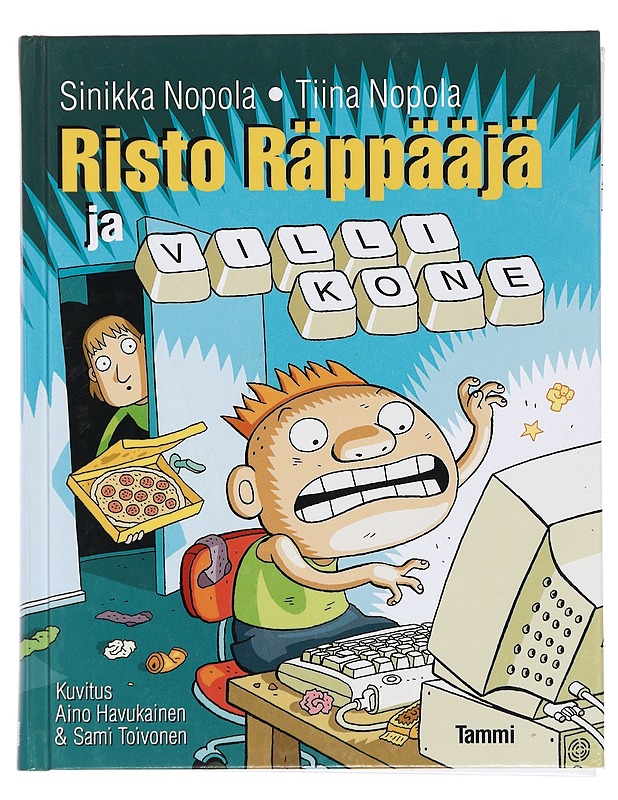 Risto Räppääjä ja villi kone - Nopola, Sinikka - Lastenkirjat - 10105357209 - 0