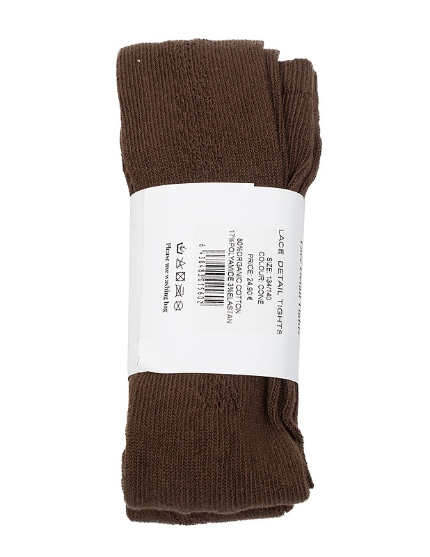 KAIKO Lace Detail Tights sukkahousut, 134/140 - Lasten vaatteet - 10105357297 - 1