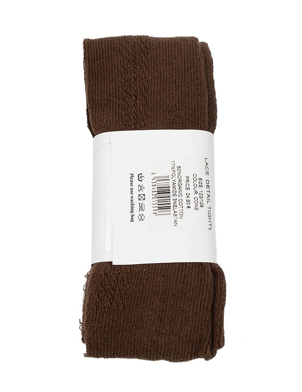 KAIKO Lace Detail Tights sukkahousut, 122/128 - Lasten vaatteet - 10105357318 - 1