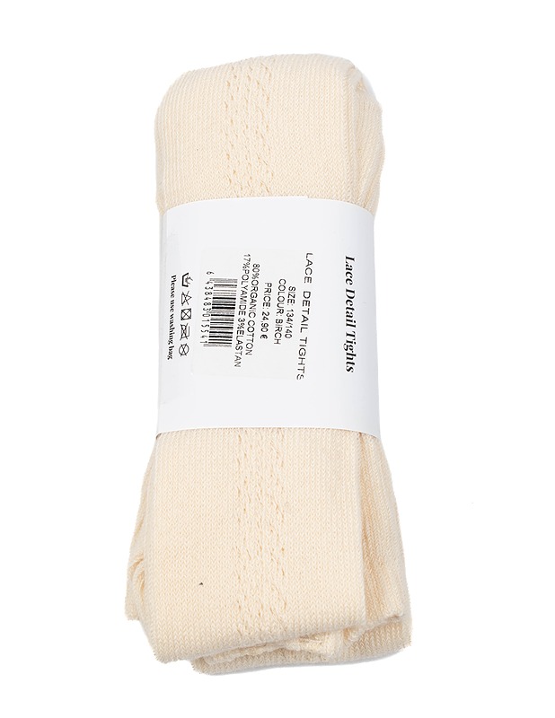 KAIKO Lace Detail Tights sukkahousut, 134/140 - Lasten vaatteet - 10105357320 - 1