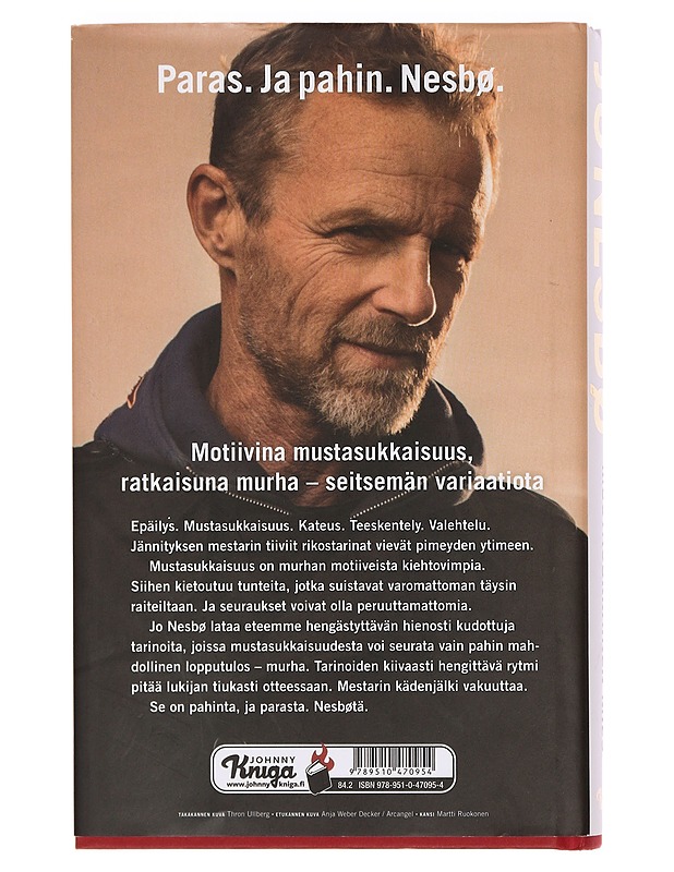 Mustasukkainen mies ja muita kertomuksia - Nesbø, Jo - Jännitys ja dekkarit - 10105357485 - 1