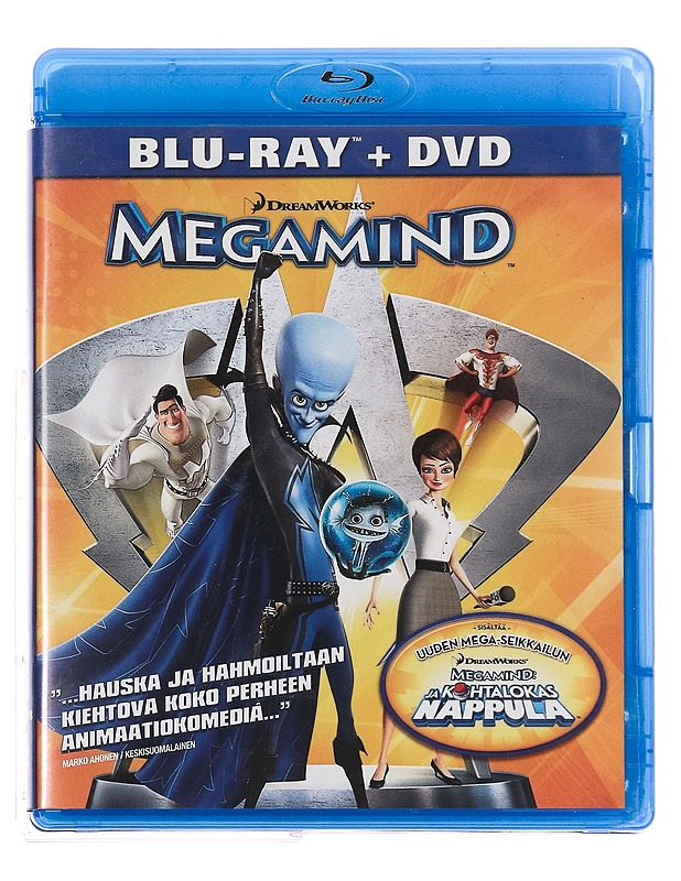 Megamind - Blu-ray + DVD - Blu-ray-levyt - 10105357511 - 0